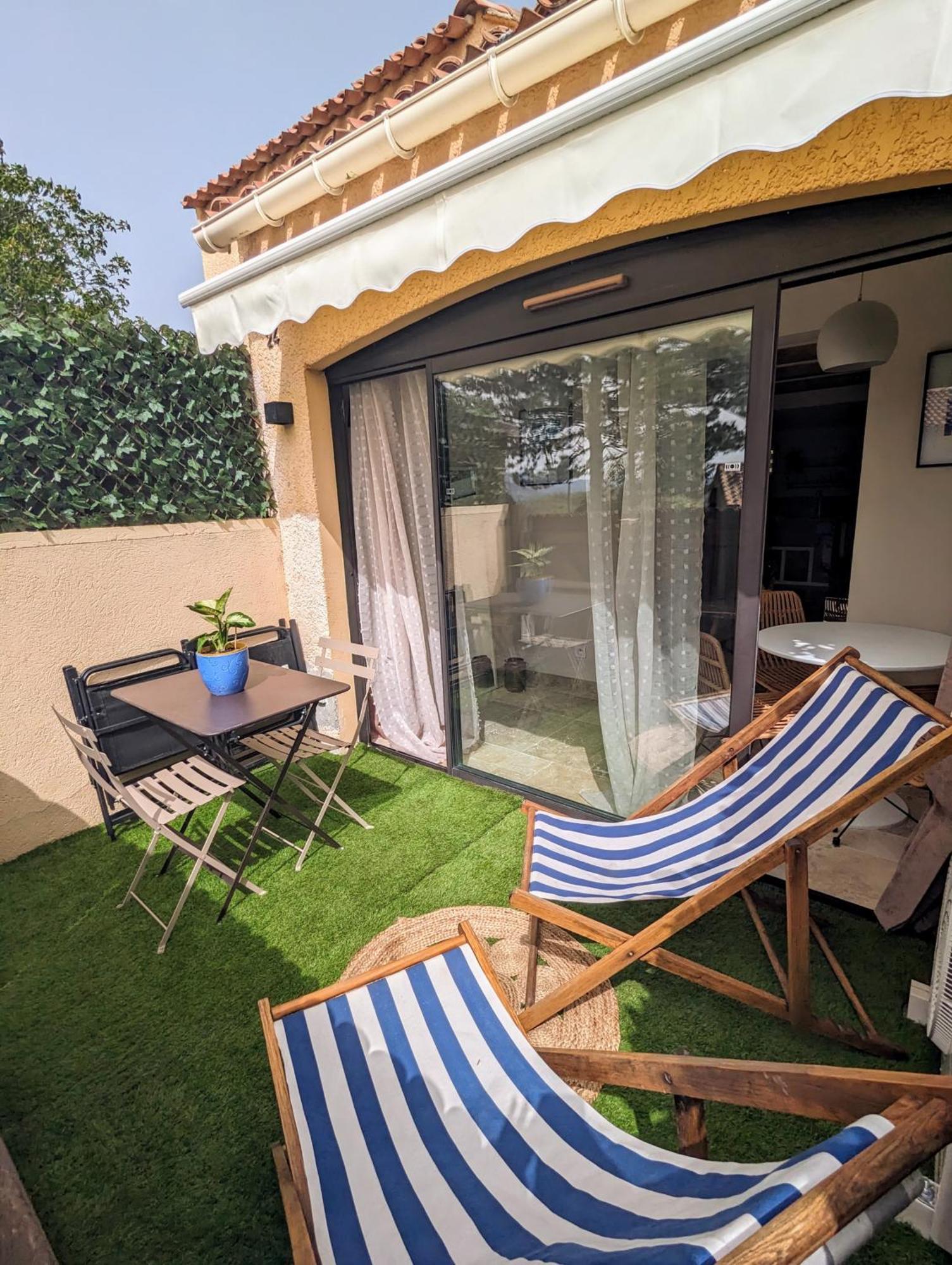 Evasion Au Calme - Maison Cosy Avec Piscine Et Tennis Saint-Vallier-de-Thiey Exterior foto